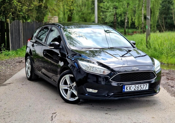 Ford Focus cena 34800 przebieg: 118000, rok produkcji 2015 z Kraków małe 596